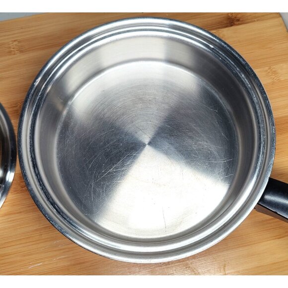 WONDER WARE Thermium Multi-Plex Cookware Stainless Steel 9” Skillet Pan With Lid - Picture 7 of 14